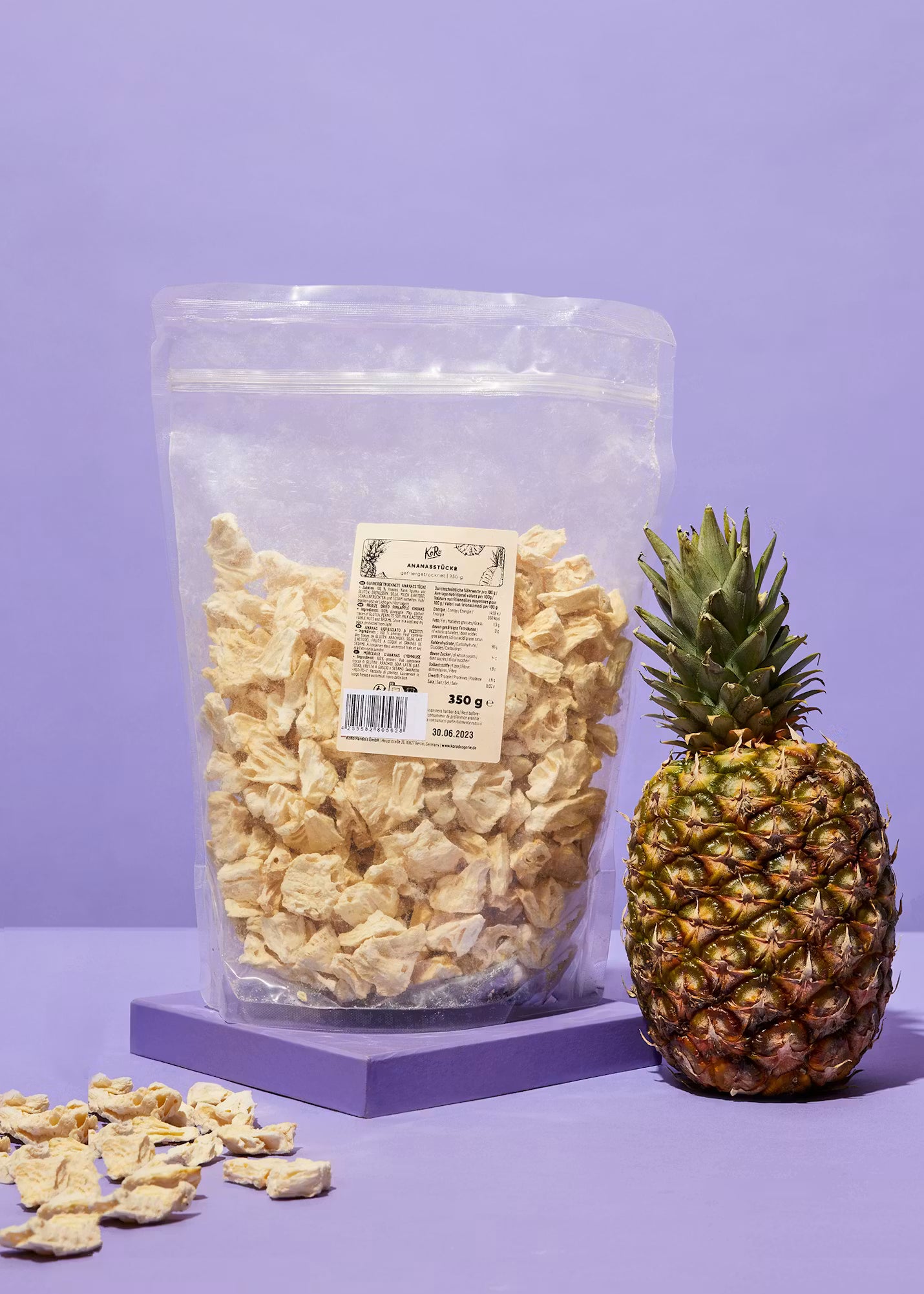 Ananas lyophilisées 50g